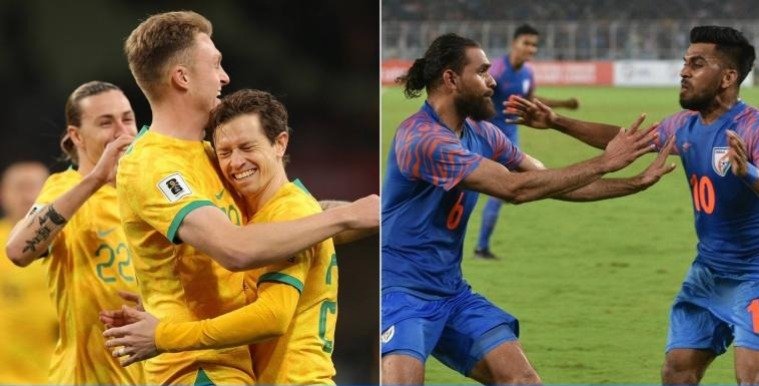 Australia National Football Team vs India National Football Team Lineups