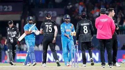 India National Cricket Team vs New Zealand National Cricket Team Match Scorecard